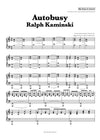 autobusy ralph kaminski nuty piano akordy chords pdf