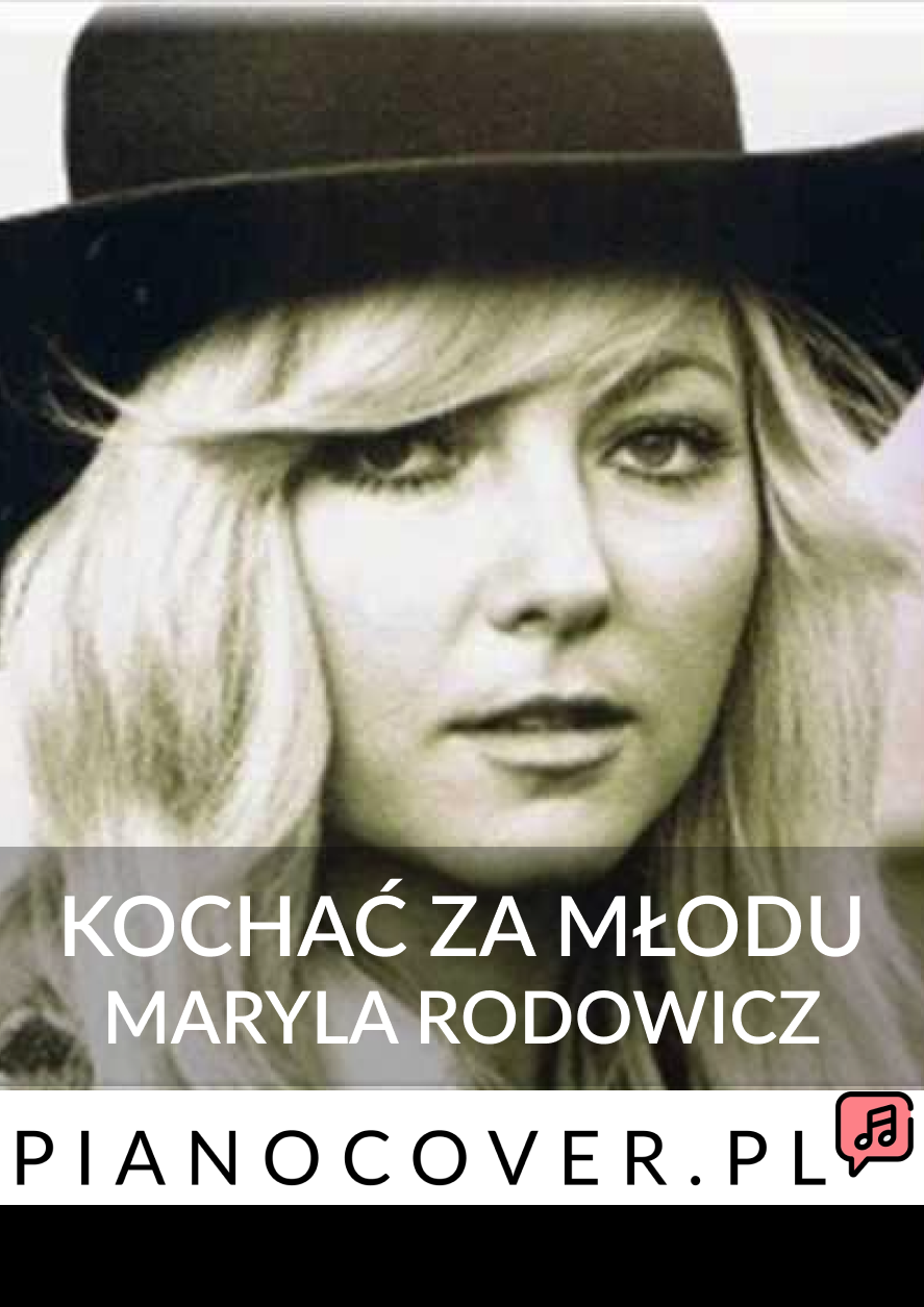 KOCHAC ZA MŁODU MARYLA RODOWICZ PROFESJONALNY PODKŁAD INSTRUMENTALNY DLA WOKALISTÓW KARAOKE MP3 WAV OSIECKA
