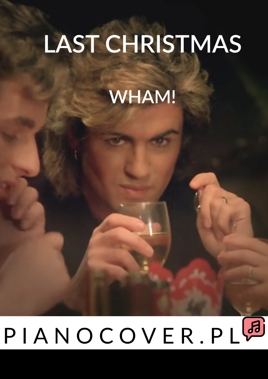 piano backing track karaoke christmas george michael  wham! Last Christmas