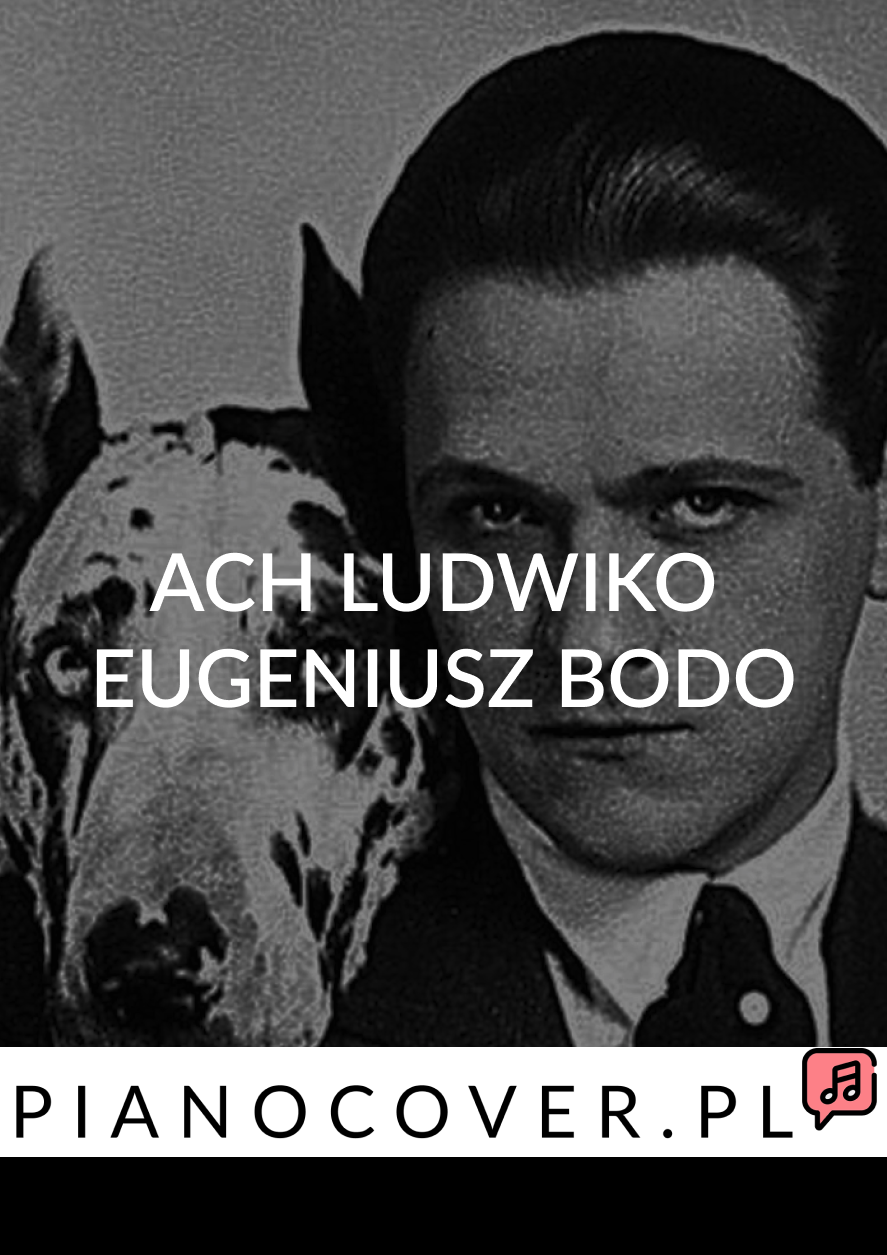 ach ludwiko jemioła bodo retro piosenki podkład karaoke