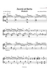 zacznij od bacha zbigniew wodecki piano nuty na fortepian pianino pianocover.pl