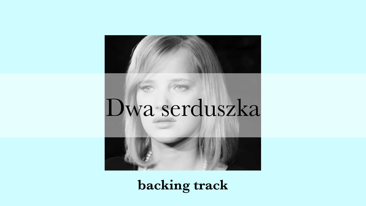 dwa serduszka zimna wojna mazowsze podklad mp3 karaoke polish traditional folk song jazz backing track