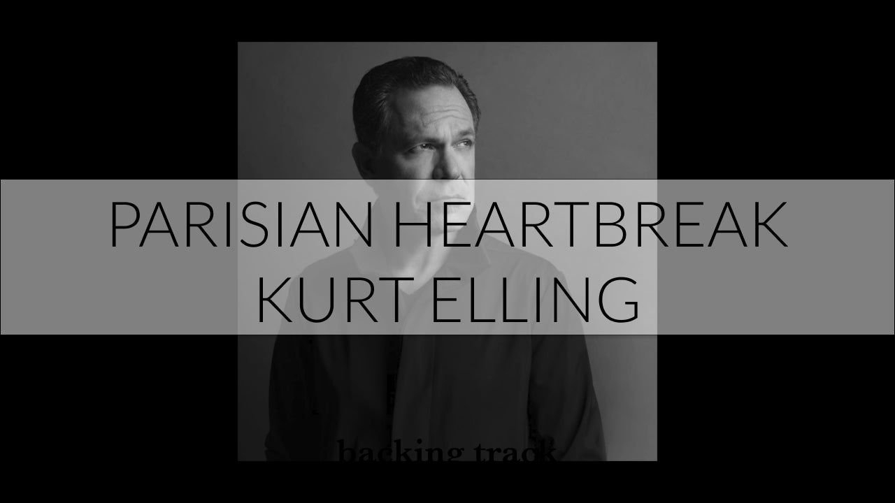parisian heartbreak kurt elling backing track karaoke podklad video jazz 