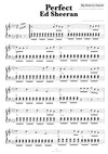 perfect ed sheeran nuty piano sheets notes easy znane utwory na pianino dla dzieci fortepian