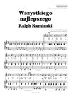 wszystkiego najlepszego ralph kaminski nuty piano piosenka urodzinowa urodziny akordy chords pdf